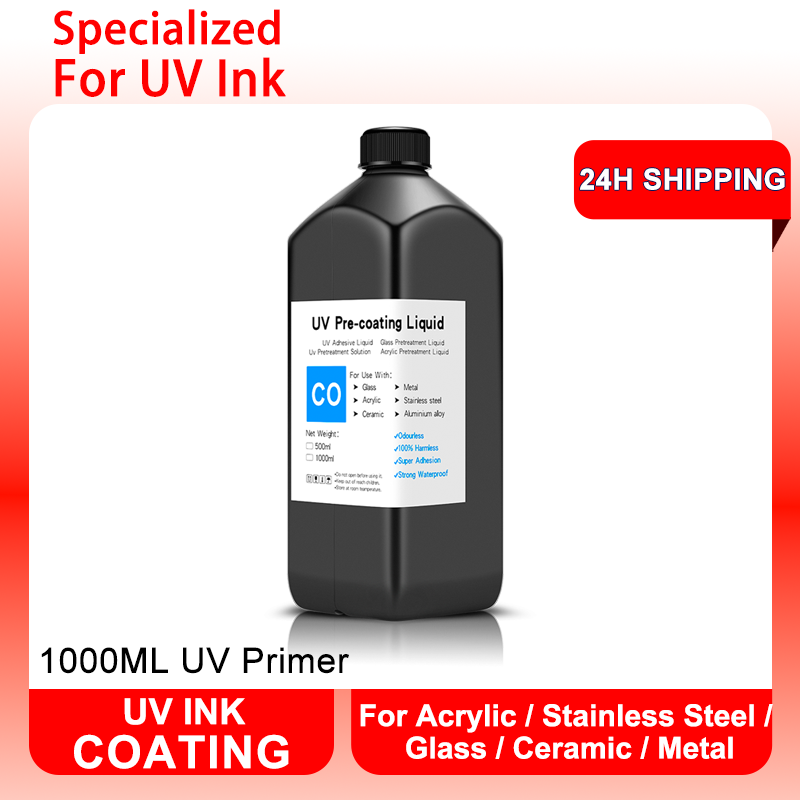 Fountain Pen Bottled Ink - プレコーティング UV プライマー UV 1000ML/ボトル ガラスセラミックおよびアクリル金属に印刷用