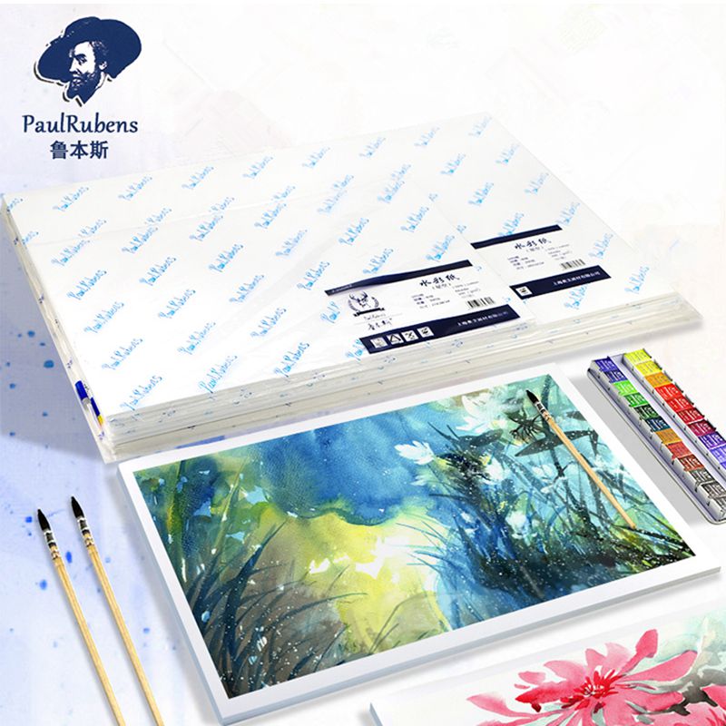 ポール・ルーベンスプロフェッショナル水彩紙綿 50% 300 - Ink Blotter Paper のレビューと価格