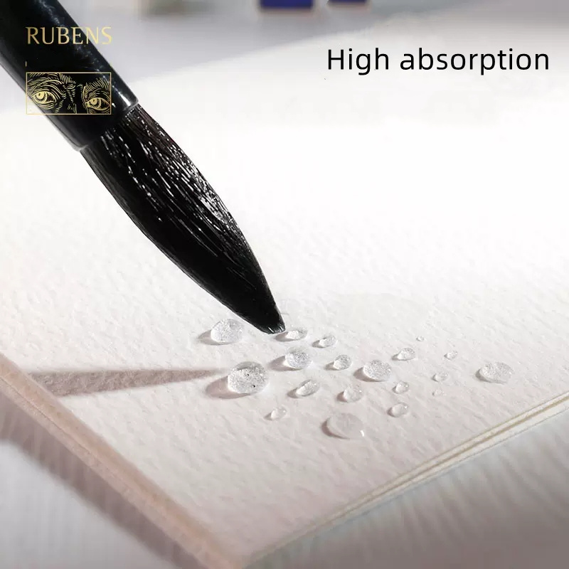 100% コットン水彩紙,新しいデザイン,高吸収性,プロの水 - Ink Blotter Paper のレビューと価格