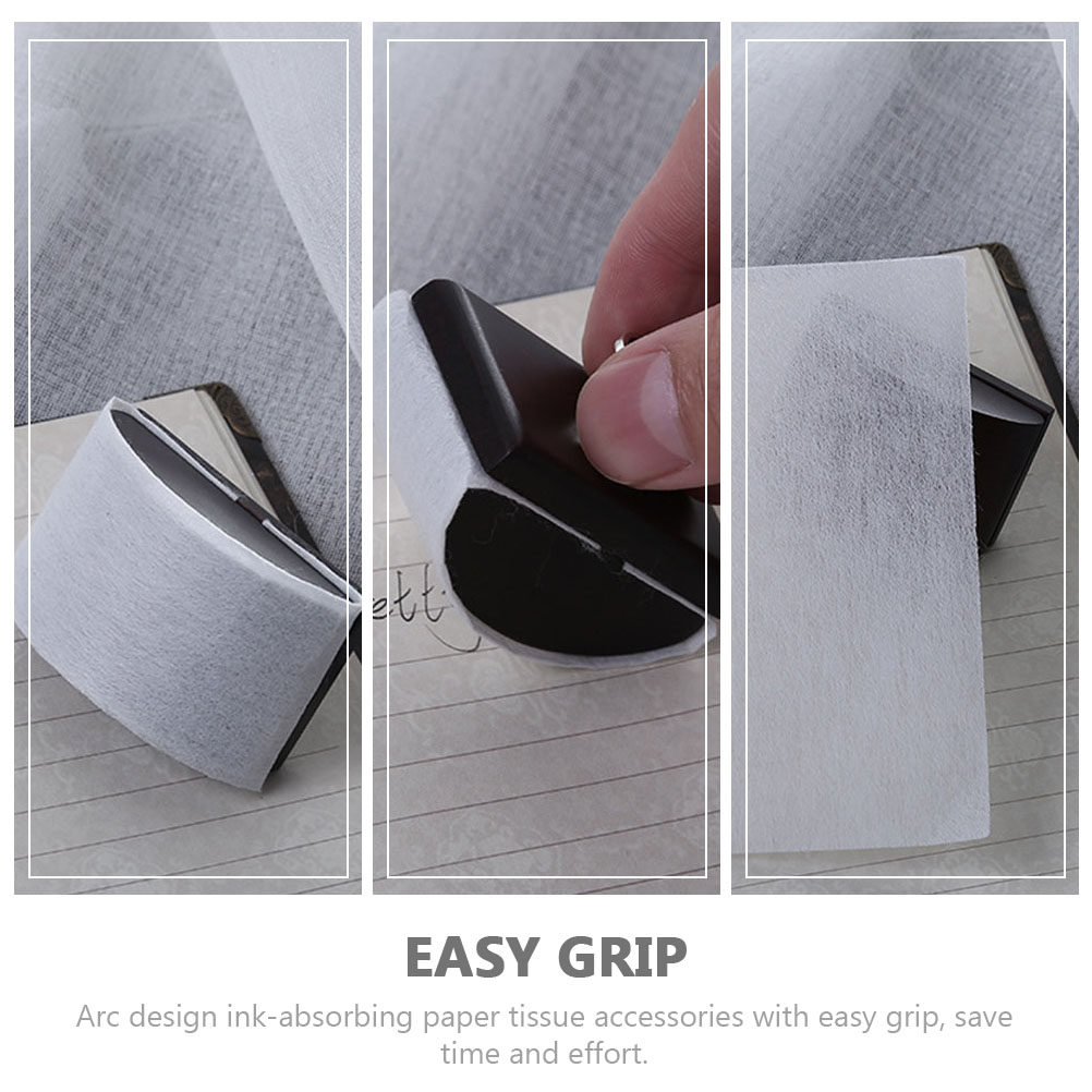 2個入りコンパクト木製ロッカーブロッター、インク吸収スタンプ - Ink Blotter Paper のレビューと価格