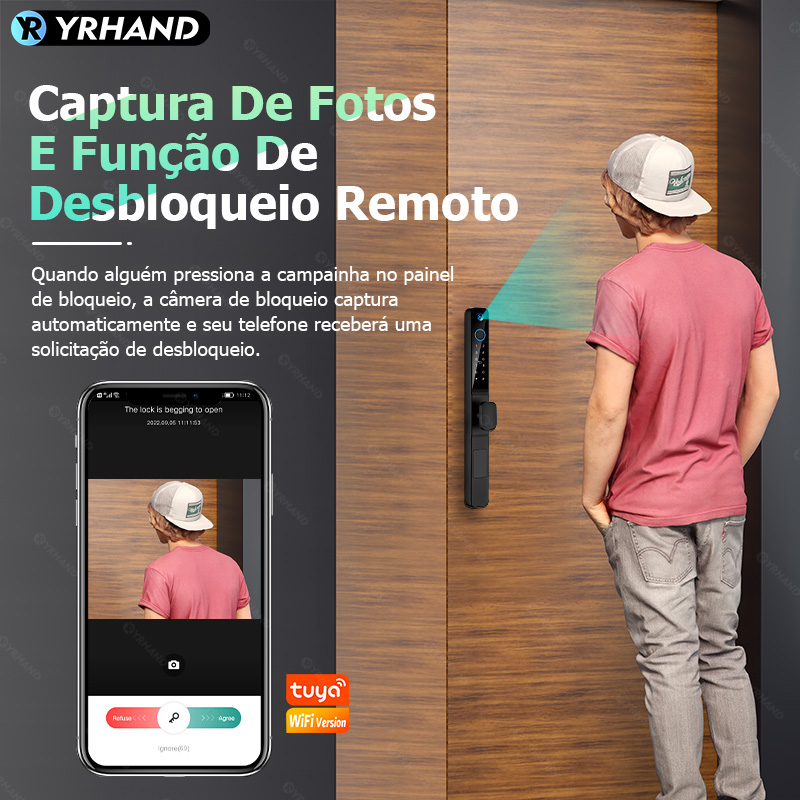 Yrhand-電子デジタルスマートドアロック,wifi,防水 - Letter Opener Brass のレビューと価格