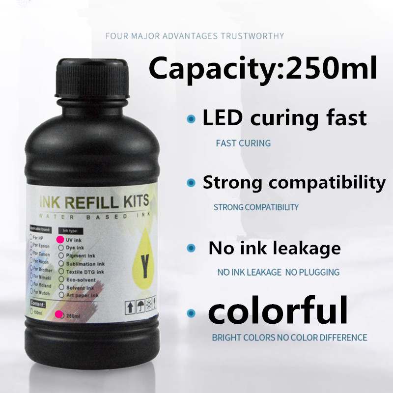250ML/ボトル UVハードインク LED UVインク エ - Fountain Pen Bottled Ink のレビューと価格